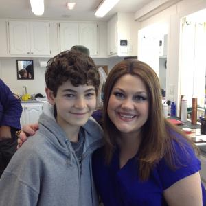 Brooke Elliot w David Mazouz on Drop Dead Diva