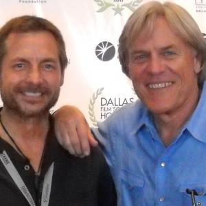 Lance Eakright with Rocky Powell at the Dallas Int'l Film Fest.