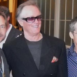 Lance Eakright Peter Fonda and Earl Browning III at the Dallas Intl Film Festival Peter Fonda is such a cool guy very nice!