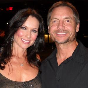 Lance Eakright with LeAnne Locken at the Dallas Int'l Film Fest.