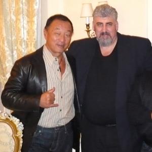 Russia, Moscow. Cary Tagawa in 