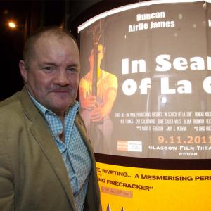 Duncan Airlie James at the In Search Of La Che Premiere at the Glasgow Film Theatre