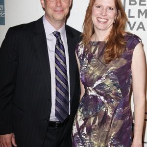 Hysteria writers Stephen Dyer & Jonah Lisa Dyer at 2012 Tribeca Film Festival