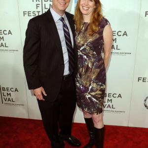 Hysteria writers Stephen Dyer & Jonah Lisa Dyer at 2012 Tribeca Film Festival