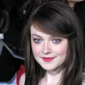 Dakota Fanning at the Premiere of The Twilight Breaking Dawn Part 2 Nokia LA Live Theater Downtown Los Angeles CA
