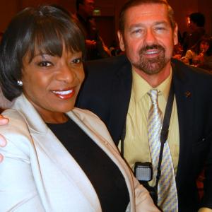 Anchor/Reporter Beverly White, KNBC-TV Ch. 4 with George McQuade (formerly KNBC-TV) at Business Life Magazine Women Achievers Awards. Visit MAYOCommunications.com for all your entertainment publicity needs and branding. Free Social Media assessment. Your