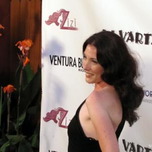 Actress Marie Andersen on the red carpet at Zizi Hair Design in Valley Village, Ca.