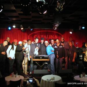 Earth, Wind & Fire's former keyboardist Larry Dunn, Jon Barnes, Theresa King, Luis Montilla, Carlos Sanchez and other Jazz Giants rock the Catalina Jazz Club