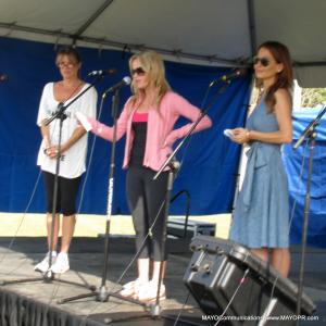 Nancy Lee Grahn Julie Berman and Lisa LoCicero General Hospital kick of the American Cancer Societys Relay for Life Hollywood Ca
