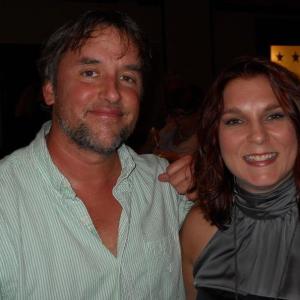 With Linklater at the Bernie Premier