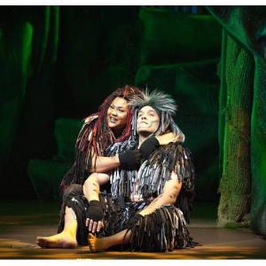 Kerchak and Kala in CMTSJ's Tarzan, with Nicole Julien