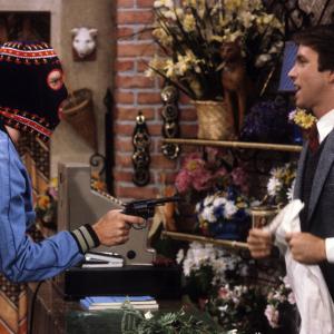 Still of John Ritter and Alan McRae in Threes Company 1977