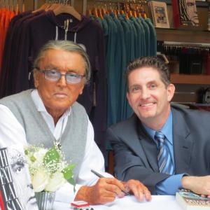 Cotton Club and Godfather Producer Robert Evans and actor Michael Christaldi