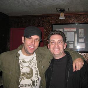 Michael Christaldi and Dane Cook in Hollywood CA