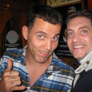 Steve O and Michael Christaldi in Hollywood CA.