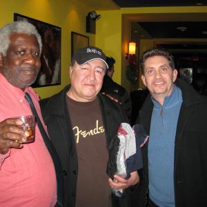Mike Ivy , Dom Irrera and Michael Christaldi at the Gotham Comedy Club in New York City.