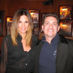 Daisy Fuentes and Michael Christaldi at The Laugh Factory Comedy Club in Hollywood 111612