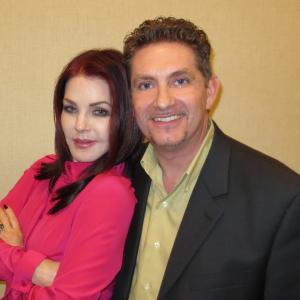 Priscilla Presley and Michael Christaldi