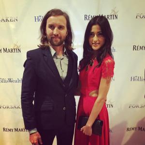 Aaron Poole and Executive Producer Jessica Martins TIFF Forsaken Gala Premiere