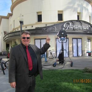 Kurt Kelly, Producer - Director, Actor - Voice Artist on set at Paramount Studios
