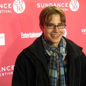 Zach Green promoting Lovers of Hate at Sundance 10