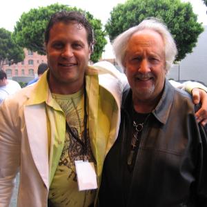 With screenwriter Roger Towne of the The Natural