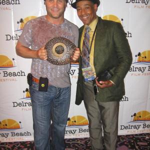 With lifetime winner Giancarlo Esposito at DBFF
