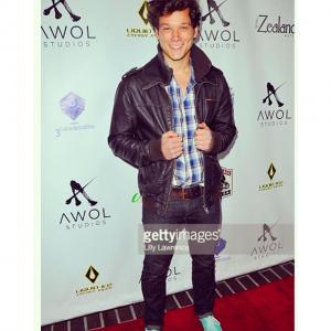 Actor Josiah Lipscomb arrives at AWOL Studios launch hosted by Major Crimes star Tony Denison at LA Mother on November 5 2015 in Hollywood California