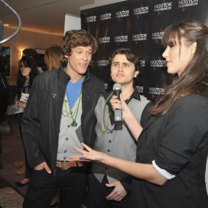 Actors Josiah Lipscomb and Sean Carlin interviewed at the LA Film and Music weekend March 2011