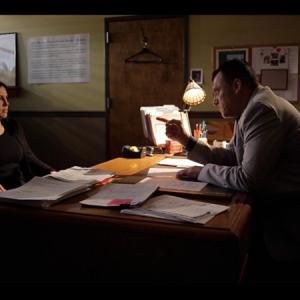 Janine Laino and Tom Sizemore in Clandestine