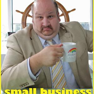 Stephen Kramer Glickman stars as Gary Middlewater in the Comedy Central Series Small Business