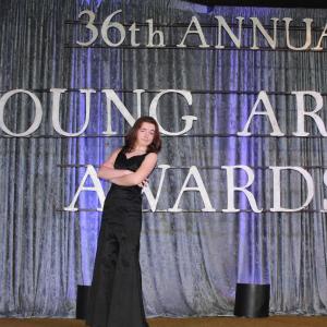 Abigail at the 36th Annual Young Artist Awards