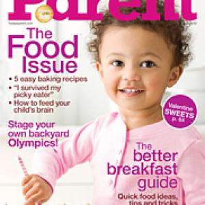 Aaliyah Cinello on the cover of Todays Parent Magazine