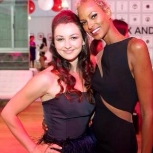 Ann Pirvu and Yasmin Warsame attend Alex  Ani Official Canadian Launch event
