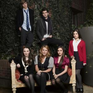 Still of Sebastian, Kelli, Jessica, Taylor, Camille and Peter Cary Peterson in NYC Prep (2009)