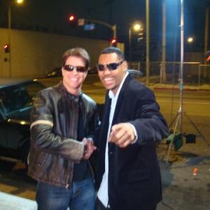 Will Smith look-a-like, and Tom Cruise look-a-like...on the set of 