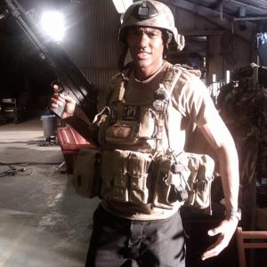 On set of Act of Valor
