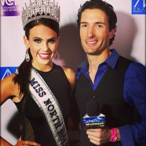 Brittany Wagner Miss. North Hollywood & Jett Dunlap. RunHollywood.com Red Carpet
