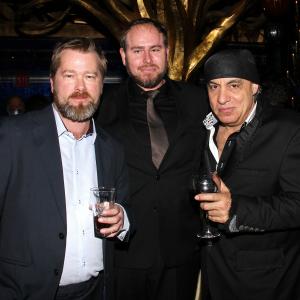 Steven Van Zandt Tommy Karlsen and Fridtjov Sheim at event of Lilyhammer 2012