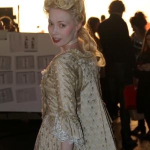 Eva Fahler as Marie Antoinette Queen of France Pan Am TV Series commercial