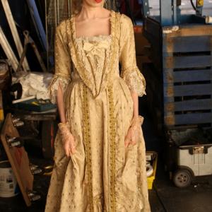 Eva Fahler as Marie Antoinette Queen of France Pan Am TV Series commercial