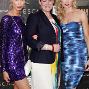 Eva Fahler, Elizabeth Robins, Esq. , and Mia Fahler attend the 2011 Skin Cancer Foundation's 'A Night The Stars Shine On' at the Central Park Zoo on June 28, 2011 in New York City.