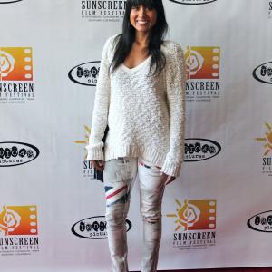 Anisha Adusumilli attends premiere screening of Ana Mead at the Sunscreen Film Festival