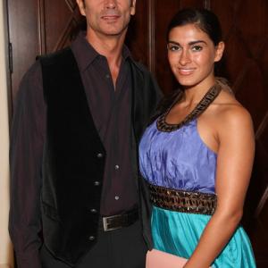 Lorenzo Lamas and Shawna Craig attend the 17th annual Multicultural Motion Picture Association student filmmaker Oscar luncheon at Montage Beverly Hills