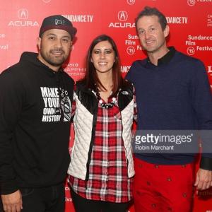 Director Tony Vainuku, Co-Director/Producer Erika Cohn, and Sundance Film Festival Director of Programming Trevor Groth.