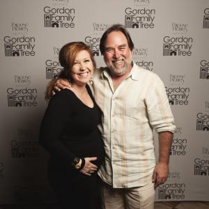 Gordon Family Tree World Premiere A VERY PREGNANT Exec ProducerActress Jennica Schwartzman and onscreen Father Actor Richard Karn