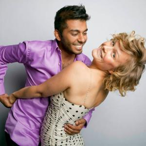 Rosebud Baker and Sahil Farooqi Promotional Shoot for Sundance Channels Girls Who Like Boys