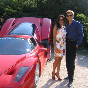 Hamptons Ferrari event with Kelly OMalley