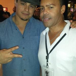 with Jesse Garcia at LALIFF 2013 Hollywood CA
