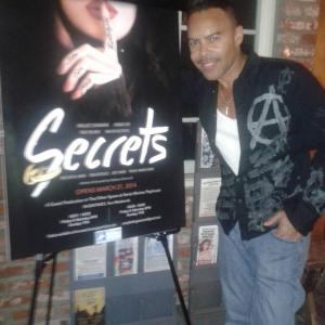 at theater production Secrets as Santa Monica Playhouse in Beverly Hills, CA